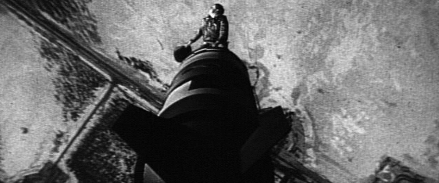 Major T. J. 'King' Kong (Slim Pickins) riding the bomb in Stanley Kubrick's 1964 film, Dr. Strangelove.